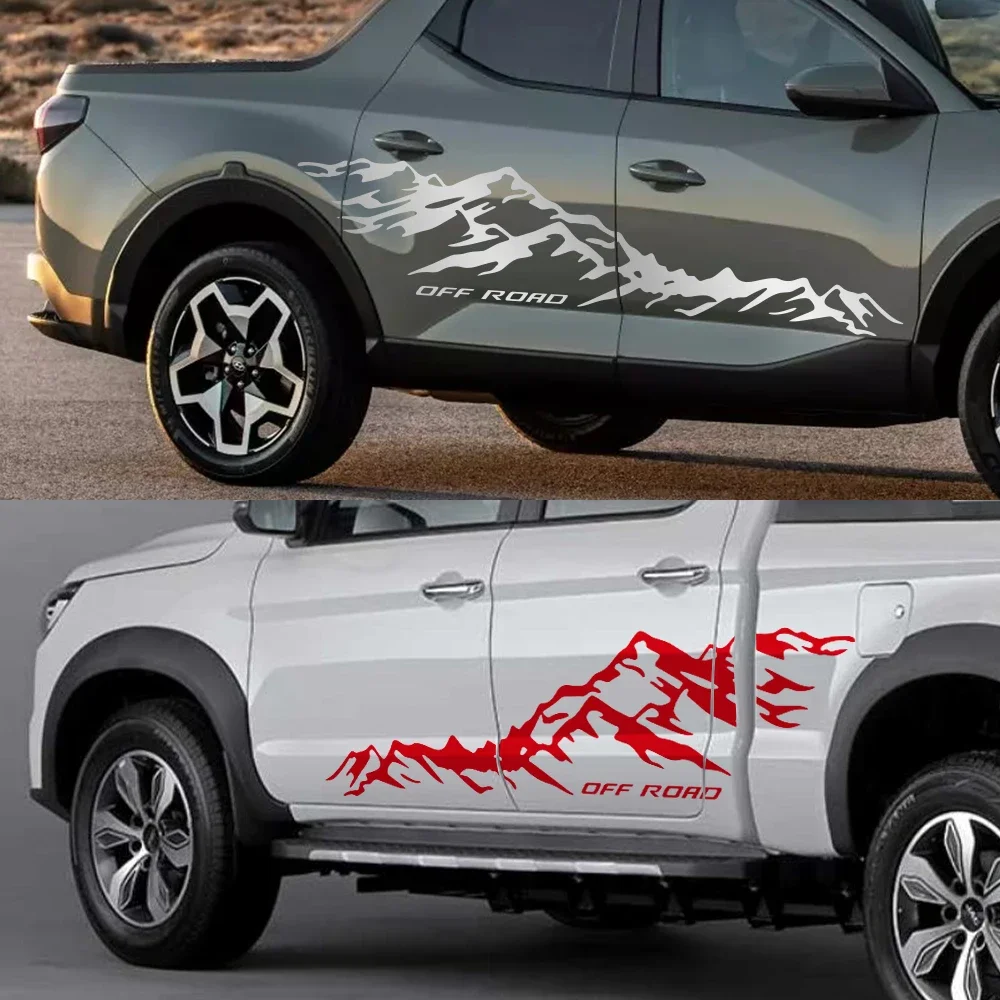 Фото Автомобильная горная внедорожная наклейка для Ford Ranger Dodge Toyota Hilux Isuzu Dmax GWM Cannon Mitsubishi Auto №4