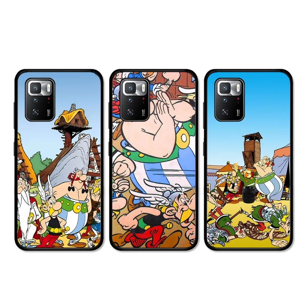 Asterix O-Obelix чехол для телефона для Redmi 5 6 7 8 9 10 plus pro 6 7 8 9 A GO K20 K30 K40 pro plus F3 Fundas
