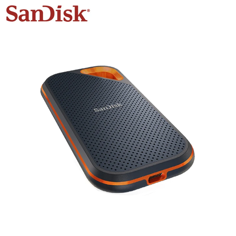 Фото SanDisk E81 Extreme PRO Портативный SSD черный Жесткий диск типа A/C 4 ТБ 2 ТБ 1 ТБ SSD USB 3,2 ноутбук высокая скорость 2000 Мб/с №1