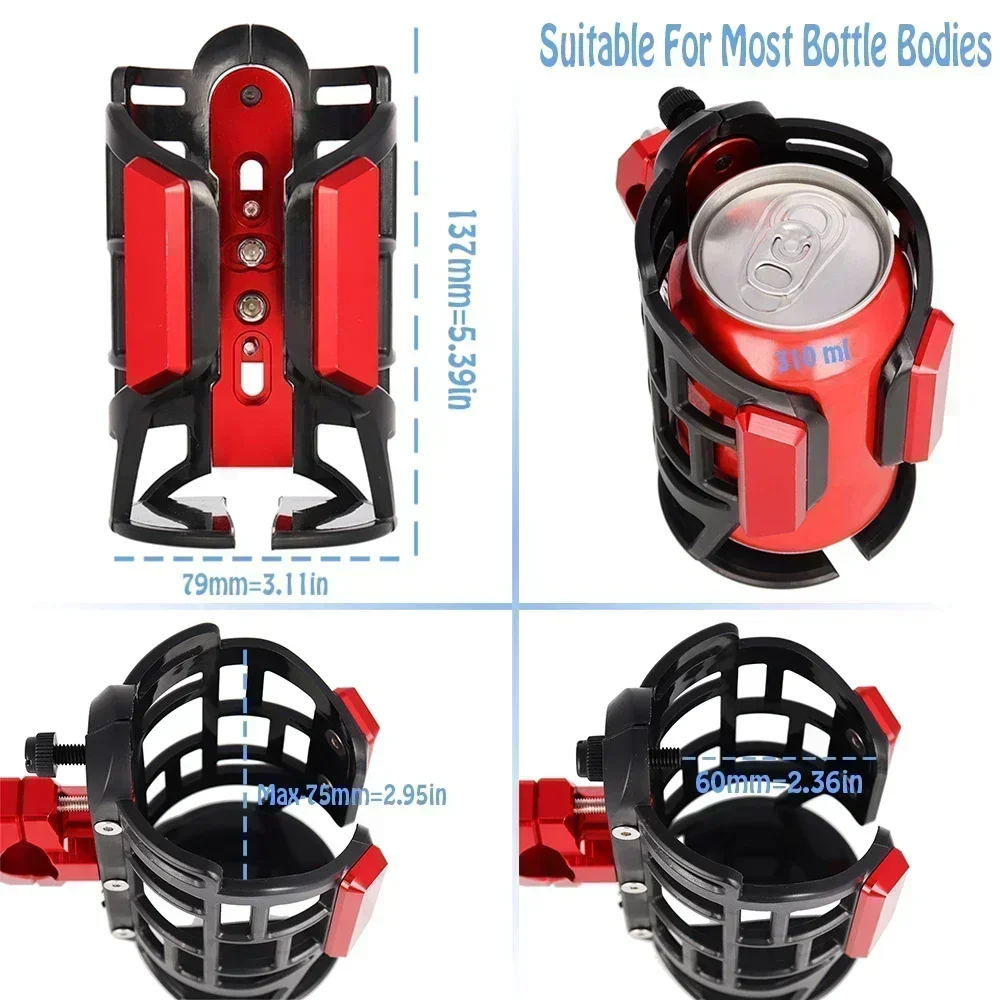 Фото Подстаканник для Yamaha Xjr1300 Xjr 1300 1200 400 Xjr1200 Xjr400 Xj6 Xj660n Xj900 Xj650 Xj600 Xj660 Xj750 аксессуары для мотоциклов №5