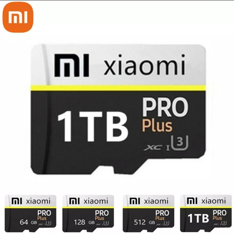 Мини SD-карта Xiaomi, 128 ГБ, 256 ГБ, 512 ГБ, 1 ТБ, карта памяти, класс 10, TF-карта, 256 ГБ, TF-карта, мини-флешка, Usb-флешка, бесплатный адаптер, новинка