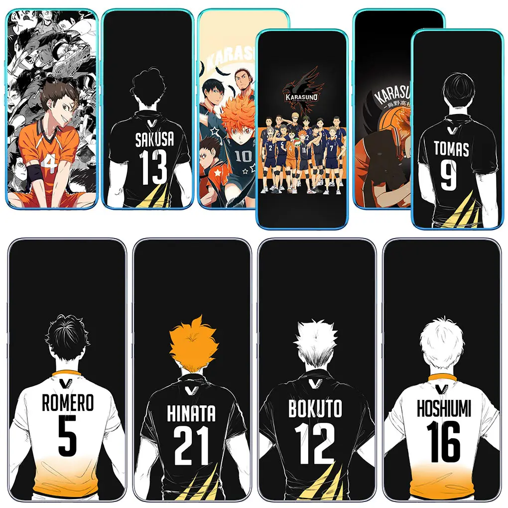 Haikyuu Hinata Shoyo чехол для телефона для Motorola Moto G13 G14 G53 G54 G62 G72 G82 G84 E13 E20 G42 G32 G23 G22 мягкий корпус