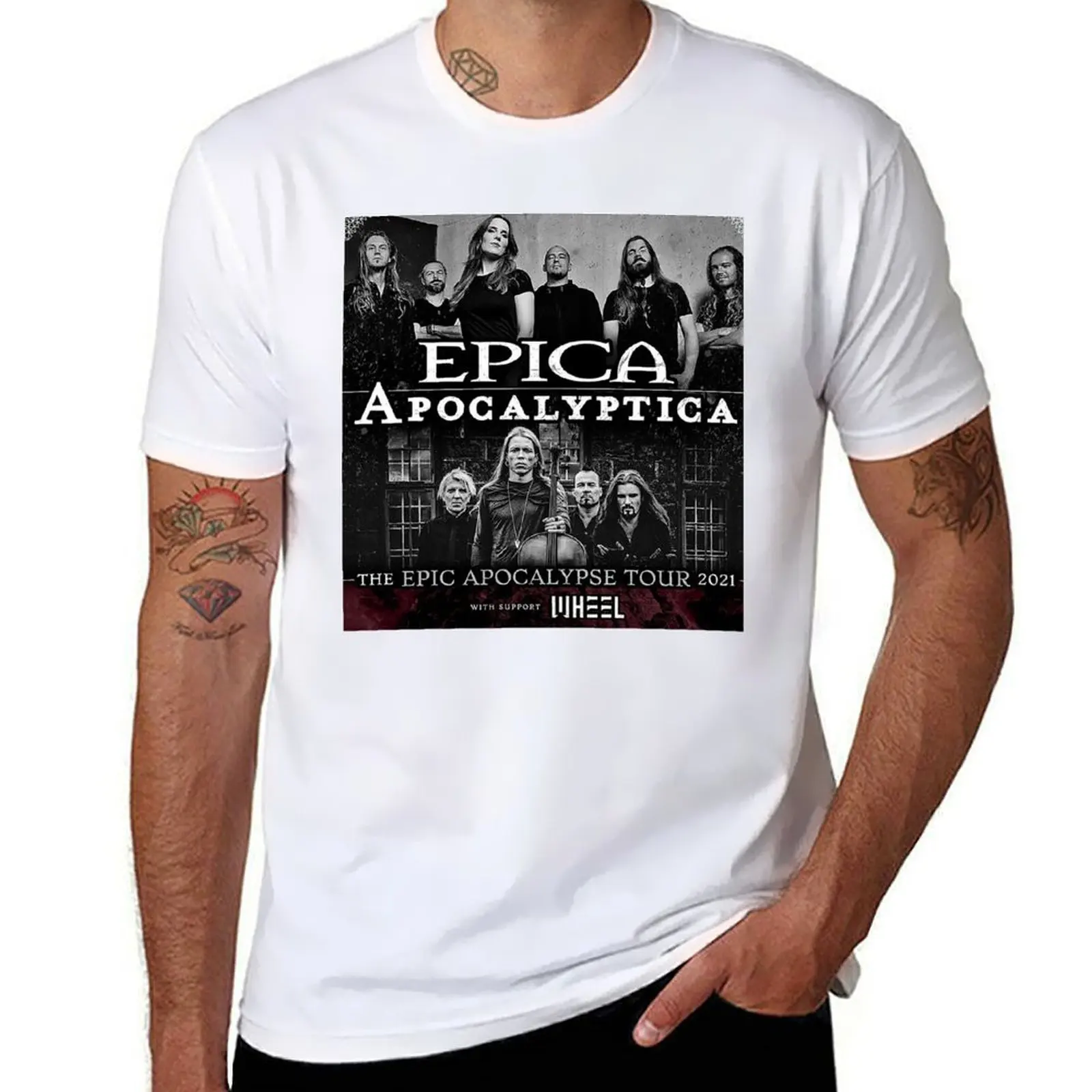 Twoap the epic apocalypse tour T-Shirt graphic t shirts for man t shirts for man graphic funny T-Shirt