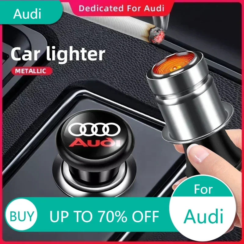 B4 Car 2025 A4 A6 A8 для Audi 12 В Портативный автомобильный прикуриватель Розетка для Audi A1 A3 A4 A5 A6 A7 A8 B5 B6 Q