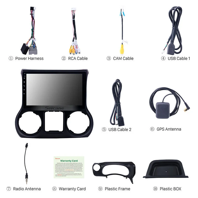 Фото Экран Tesla Android 9,0 и автомобильная ЖК-дисплей приборной панели для Jeep Wrangler 3 JK 2010-2017, автоинструмент, головное устройство, радио, стерео, мультимедиа №5