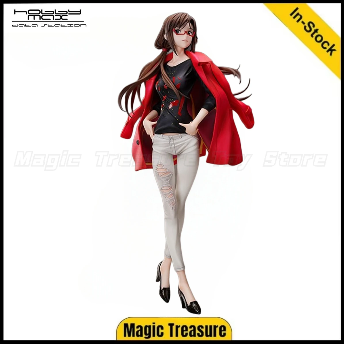 【В наличии】Оригинальный HobbyMax EVA Makinami Mari Illustrious Ver.RADIO EVA фигурка орнамента