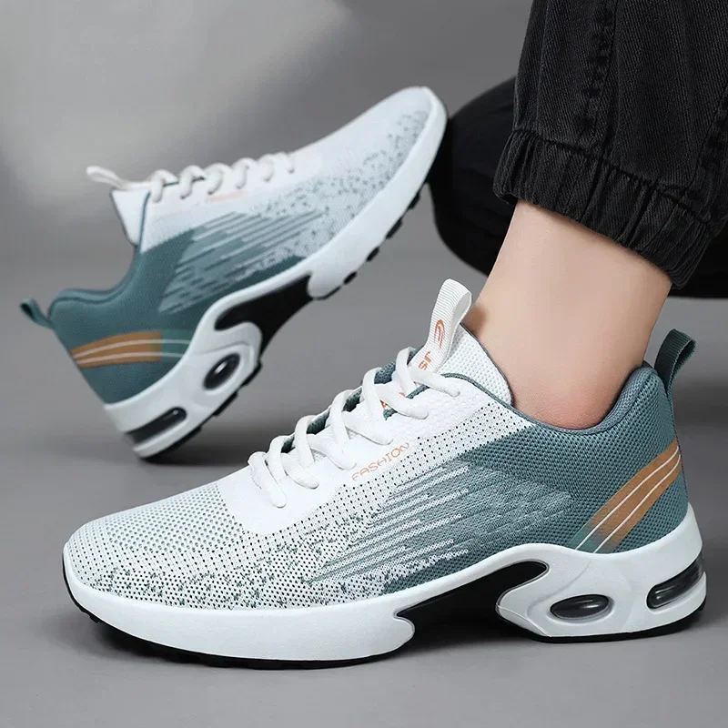 Повседневные кроссовки Zapatillas De Deporte на мягкой подошве, удобные нескользящие кроссовки, мужские весенние новые модные мужские кроссовки с дышащей подошвой