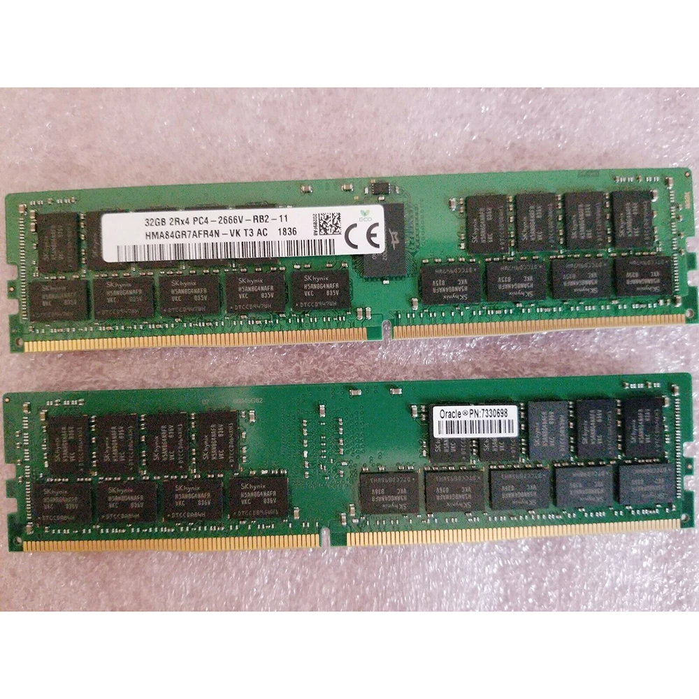 1 шт. для SK Hynix RAM 32 ГБ 32 ГБ DDR4 2RX4 PC4-2666V 2666 ECC REG серверная память HMA84GR7AFR4N-VK (art.: 3920cd55dfbf3) - 3920cd55dfbf3