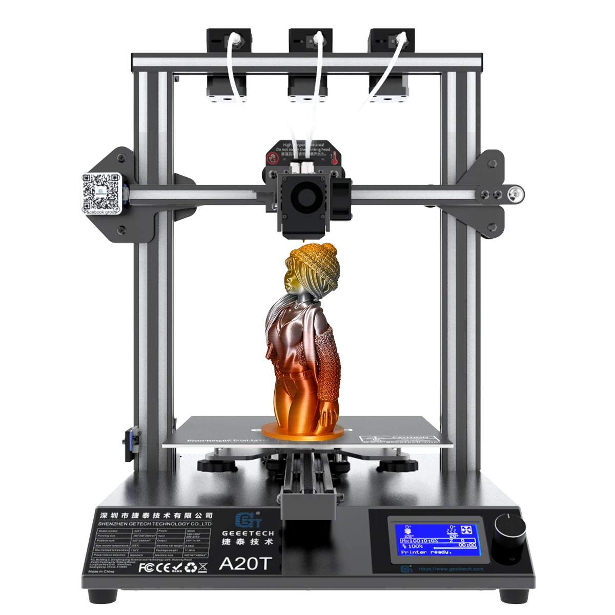 Настольный 3D-принтер Geeetech LCD12864