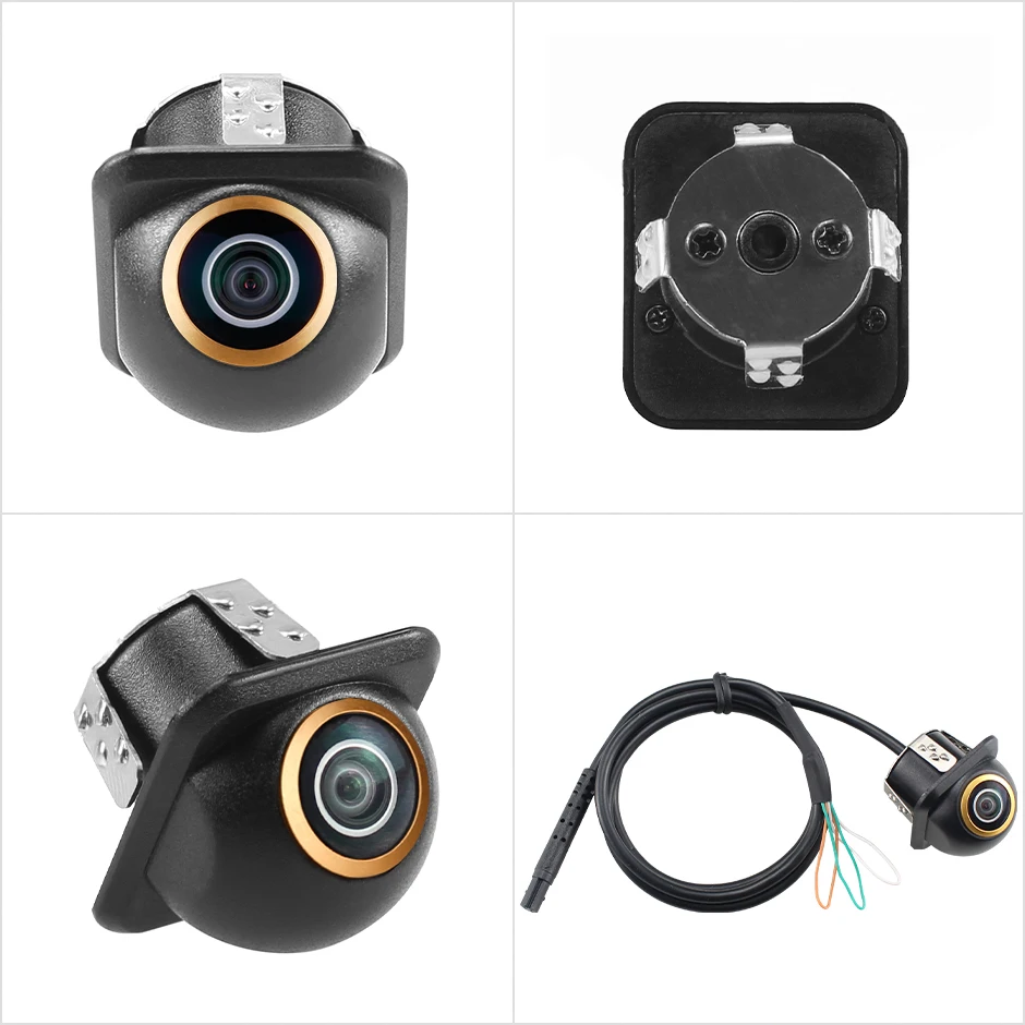 Фото Камера заднего вида GreenYi Mini 360 с ночным видением, объектив «рыбий глаз» №5