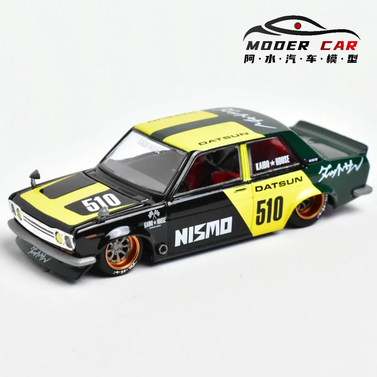 Kaido House + MINIGT Datsun Street 510 Racing V2 131, литая под давлением модель автомобиля