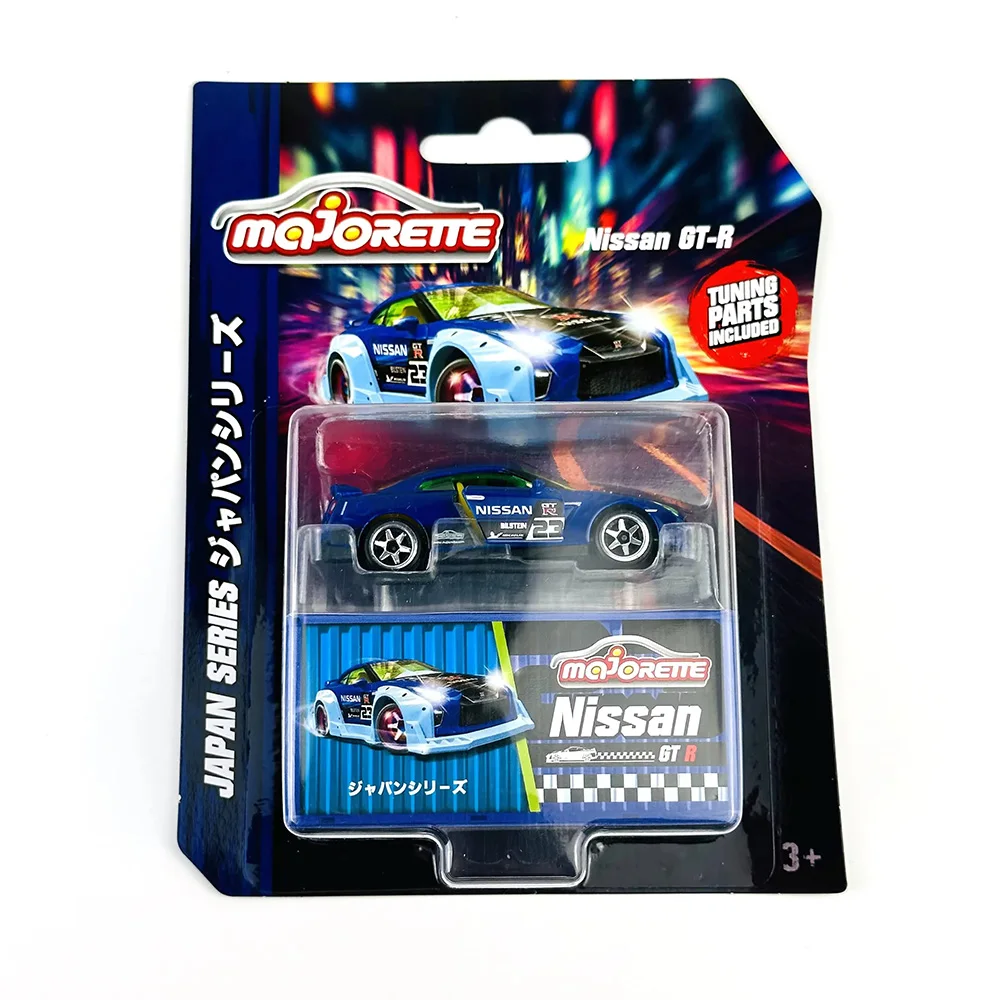 Majorette 1:64 Civic R EK9 Nissan GT R NISSAN Z Hiace Cefiro A31 Коллекция из сплава, литая под давлением модель автомобиля, украшение, подарочная игрушка (art.: 3920cc219a65e) - 3920cc219a65e