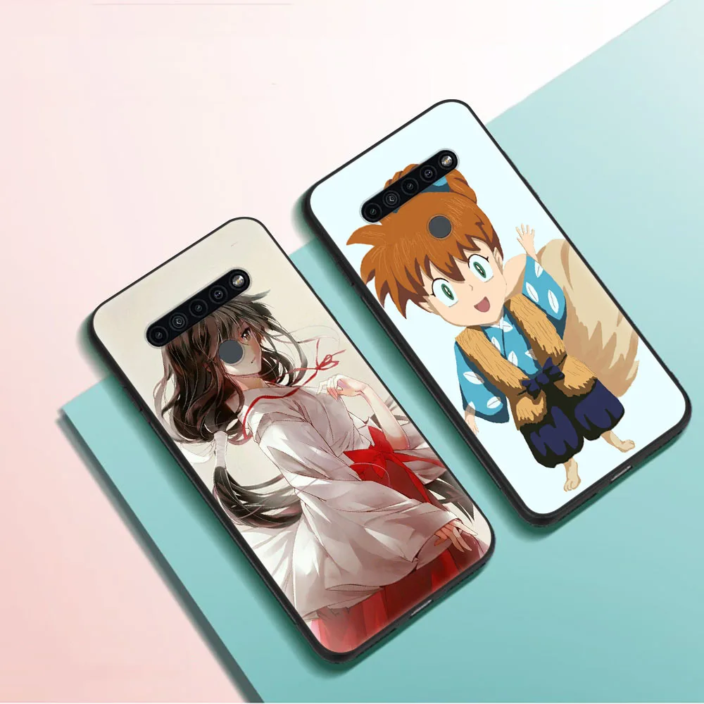 Фото Черный Защитный чехол для VIVO Y10 Y11 Y11S Y15S Y15A Y15 Y19 Y5S Y20 Y20S Y91 Y91C Inu Yasha №4