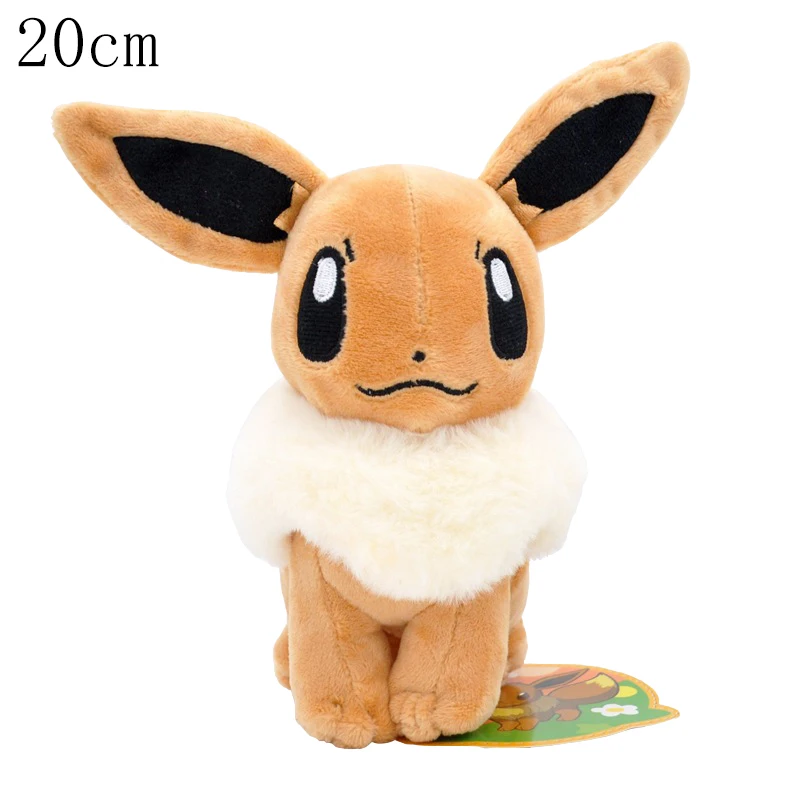 Фото Детский плюшевый подарок для семьи Pokemon Пикачу плюшевая игрушка Eevee №5