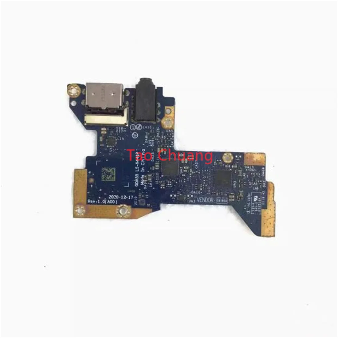 Для Dell Latitude 9510 9520 2 в 1 аудио USB-плата GDA55 LS-K441P (art.: 3920cd63dfea3) - 3920cd63dfea3