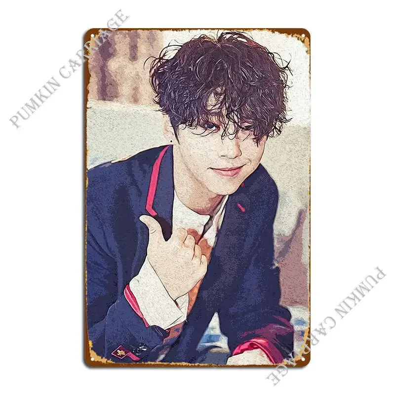 Bang Yongguk металлическая табличка плакат забавное украшение для гаража Настенный декор настенный паб жестяная вывеска плакат