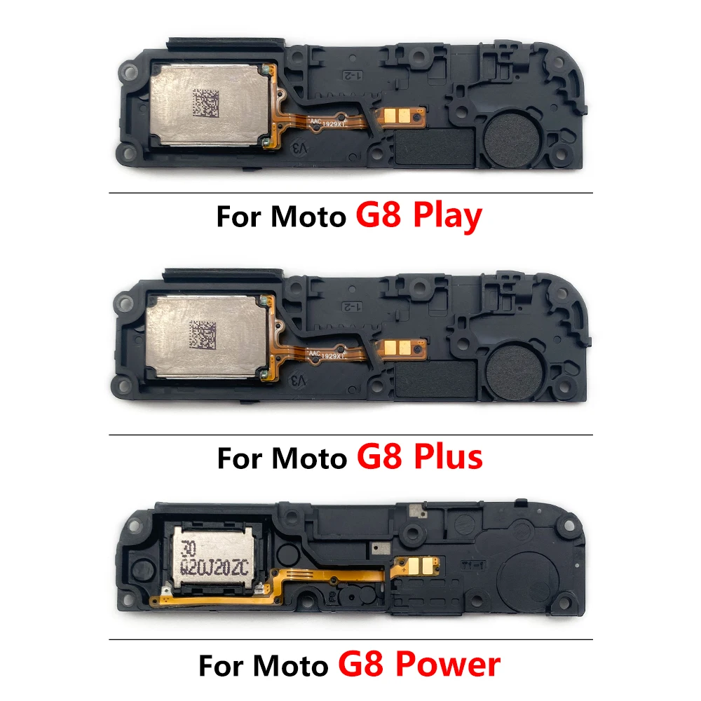 Фото Гибкий Динамик для Motorola Moto G5S G7 E7 G8 G9 Play Plus Power G10 G30 G100, 5 шт. №3
