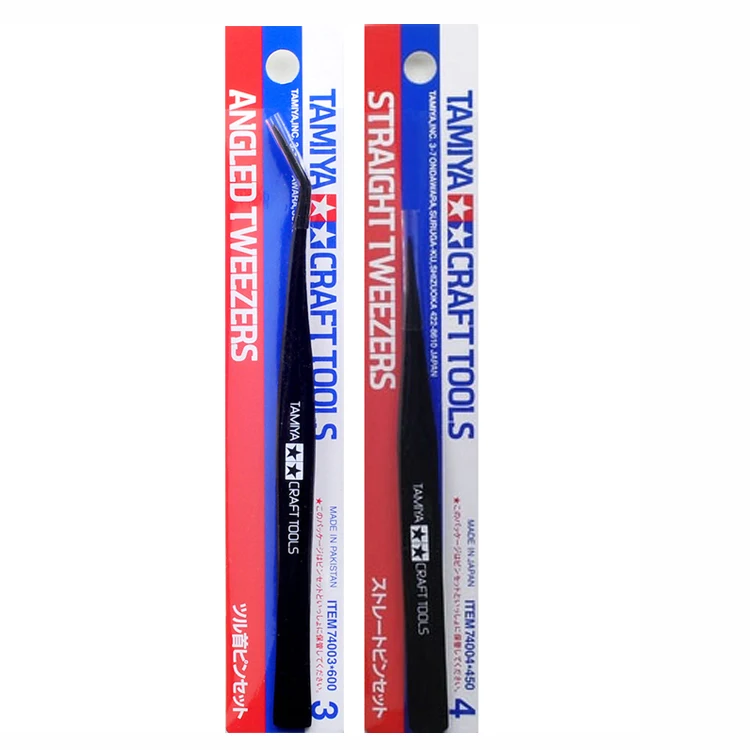 Tamiya 74003 74004 пинцет с прямыми переводными картинками, пластиковый набор военных моделей, искусство, кукла, рукоделие, инструмент для строительства