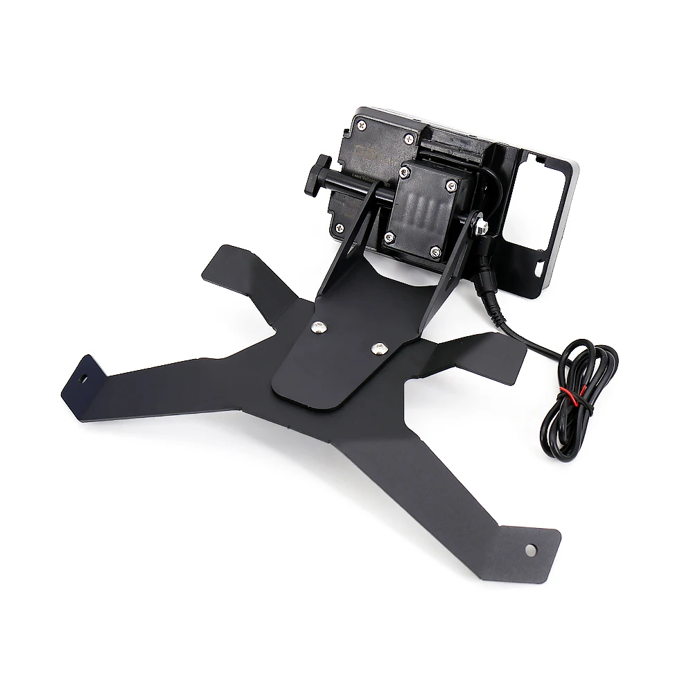 Фото Для BMW R1250RS R1250 RS новый мотоциклетный кронштейн с GPS-навигацией, USB-зарядка, подставка для мобильного телефона, держатель, аксессуары для мотоциклов №2