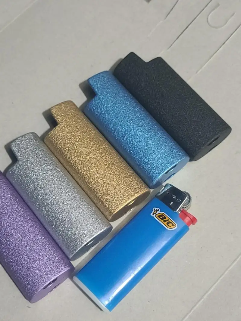 Bic 1 шт. Новый J5 чехол для зажигалки многоразовый металлический бронированный газовый