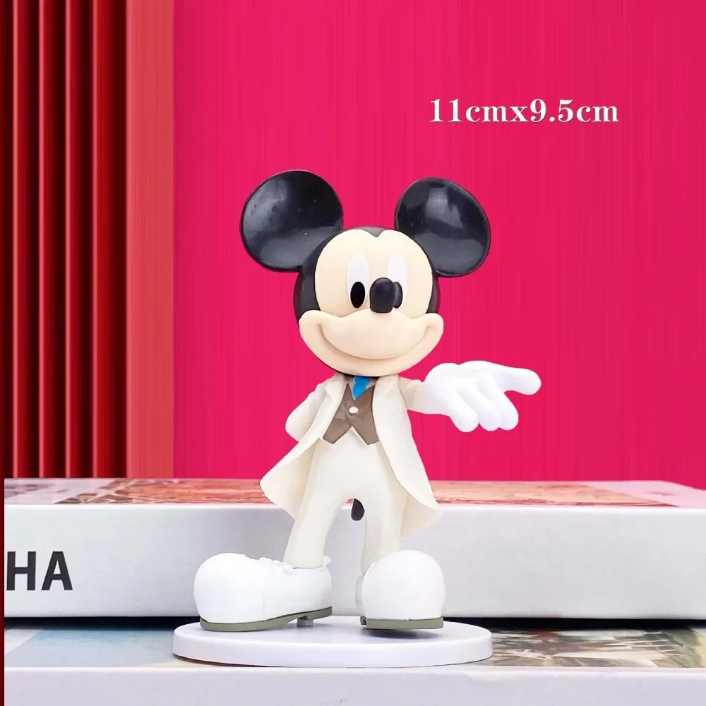 Disney свадебное платье Микки Минни пара кукол Микки Маус милые Мультяшные украшения для торта фигурки украшения игрушки Праздничные подарки (art.: 3920c8b1b667d) - 3920c8b1b667d