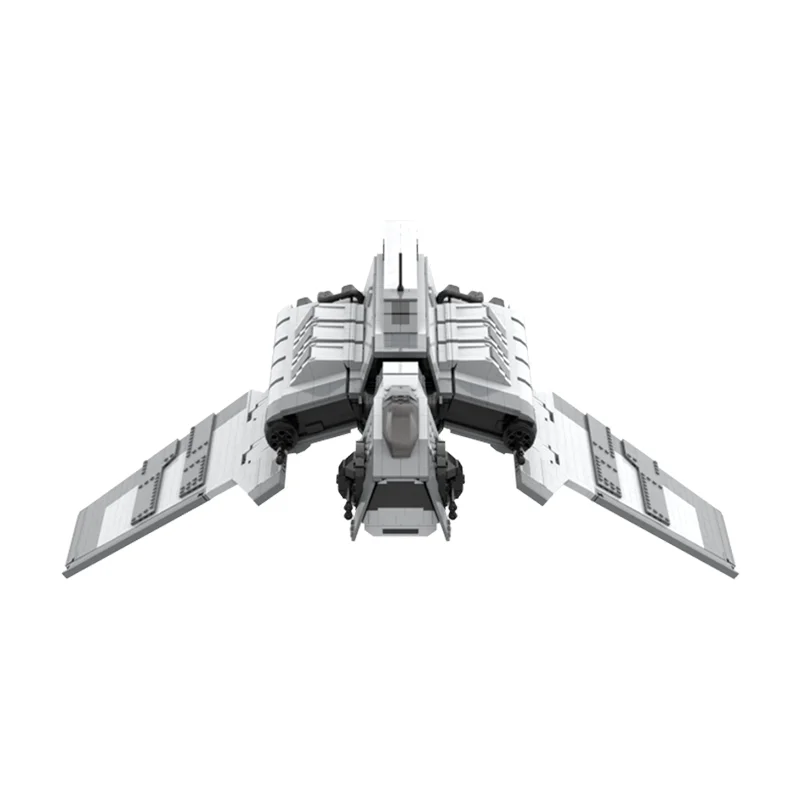 Фото 3484 шт. MOC Imperial Nu-Class Attack Shuttle Majestic DIY модель строительные блоки игрушки на день рождения подарок №2