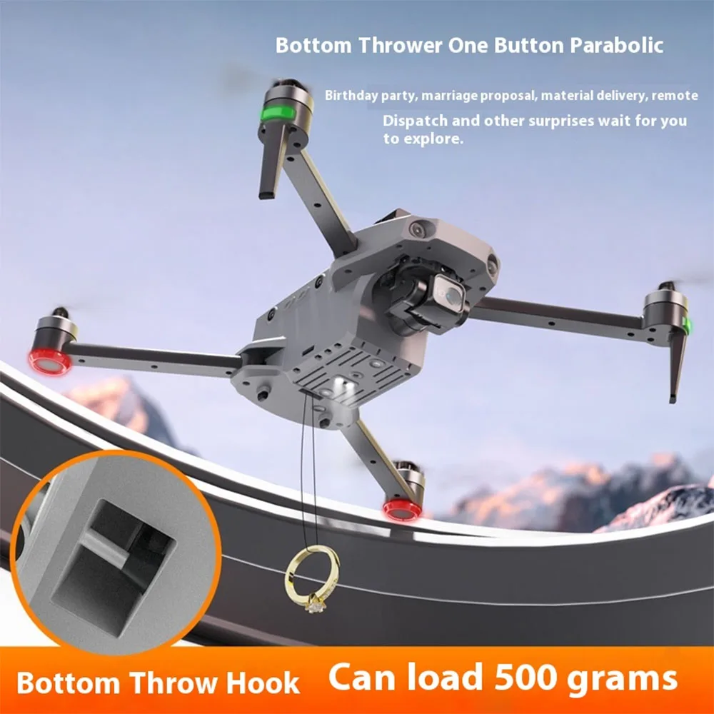 Фото NewVision K11 Tubro 8K Дрон 5G Передача WIFI 4KM Препятствие FPV GPS HD Камера 3-осевой подвес Бесщеточный складной RC Квадрокоптер №5