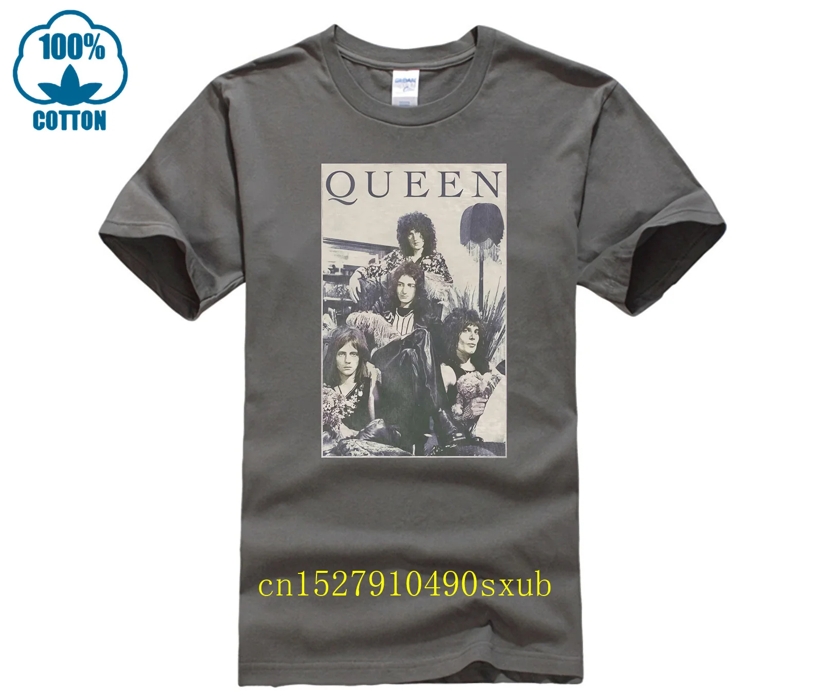 Фото Мужская футболка Queen Freddie Mercury с 2 отделениями №4