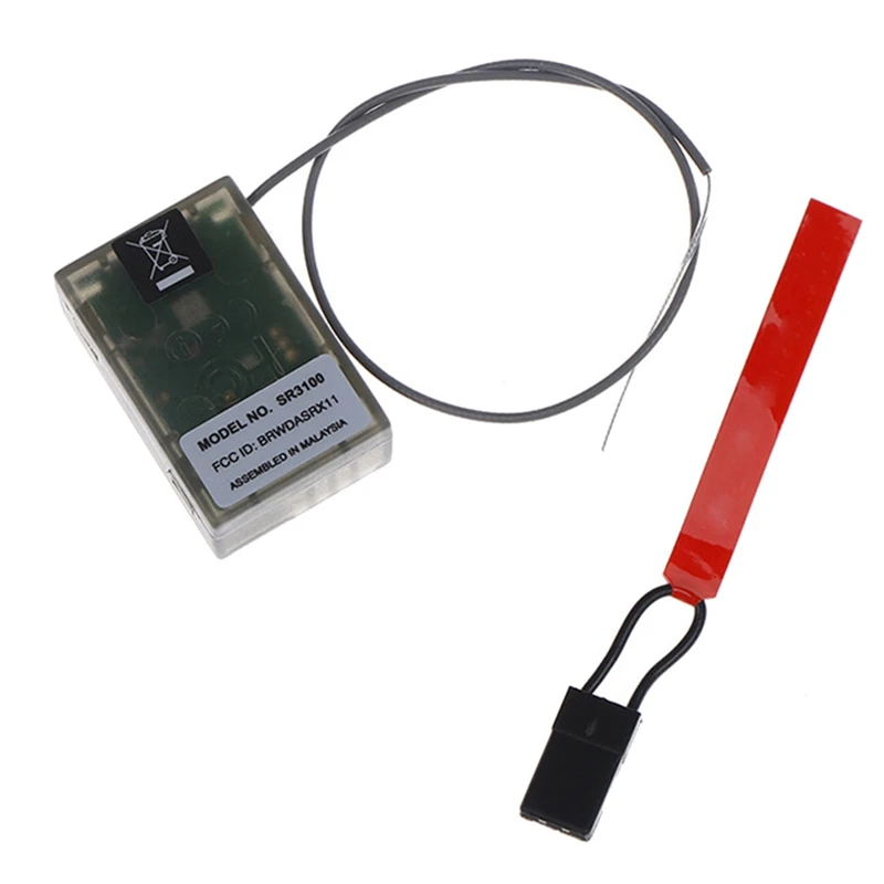 Фото 2,4 GHz Spektrum SR3100 DSM2 3-канальный поверхностный DSM2 приемник для радиоуправляемого автомобиля лодки №3