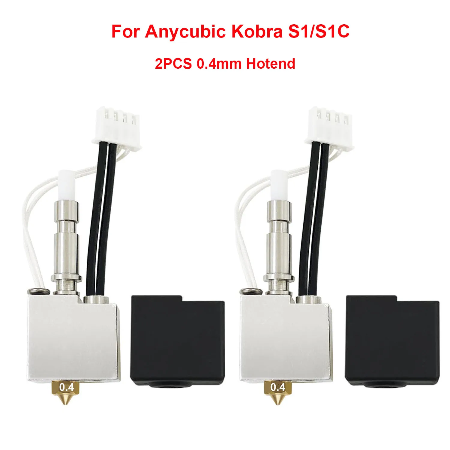 HzdaDeve Hotend для Kobra S1 Combo, несколько комплектов Hot End из нержавеющей стали для Anycubic Kobra S1/ACE Pro