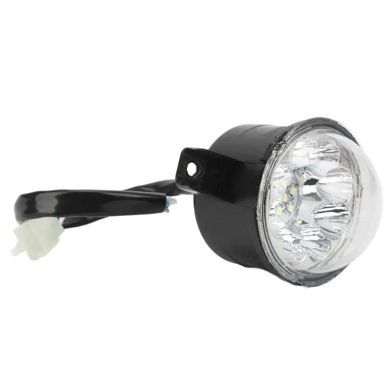 Фото ATV светодиодный Head светильник 12V Lamp | Максимальная видимость и эффективность | 3-проводная Пряжка | 50cc-125cc четыре колеса №5