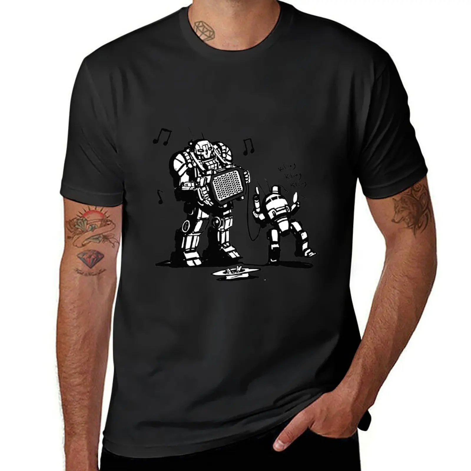 Футболка Battletech-The Dancing Urbanmech, милая одежда, черная блузка Louboutins, забавные футболки для мужчин