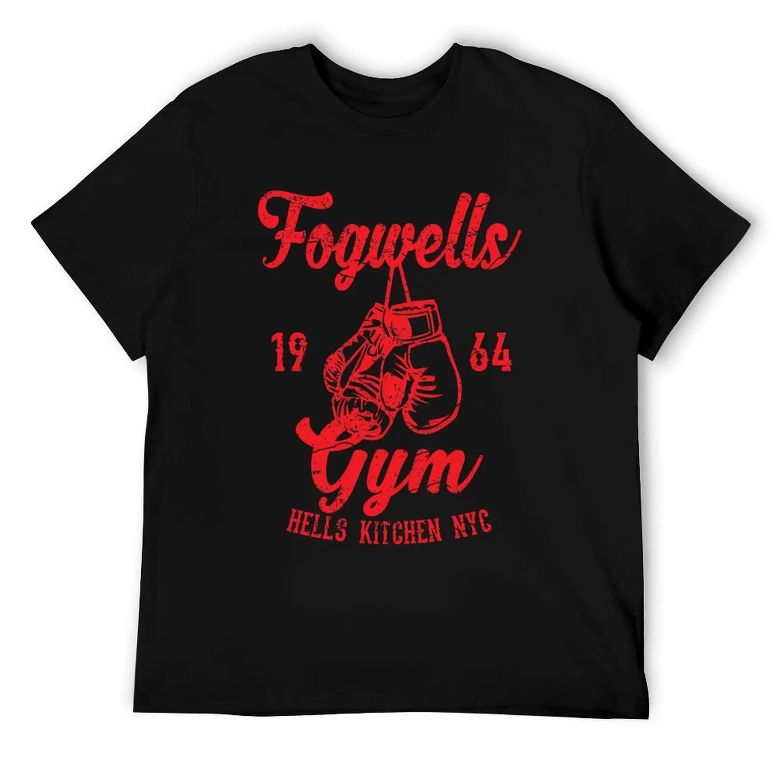 Футболка Fogwells Gym \t, мужская футболка, футболка из плотного хлопка, мужская футболка