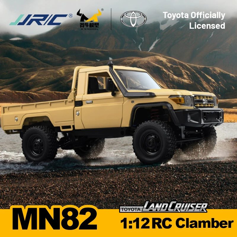 JJRC MN82 1:12 Полноразмерная модель MN RTR версия Радиоуправляемая машина 2,4G 4WD 280 мотор пикап Внедорожник радиоуправляемая модель автомобиля игрушки