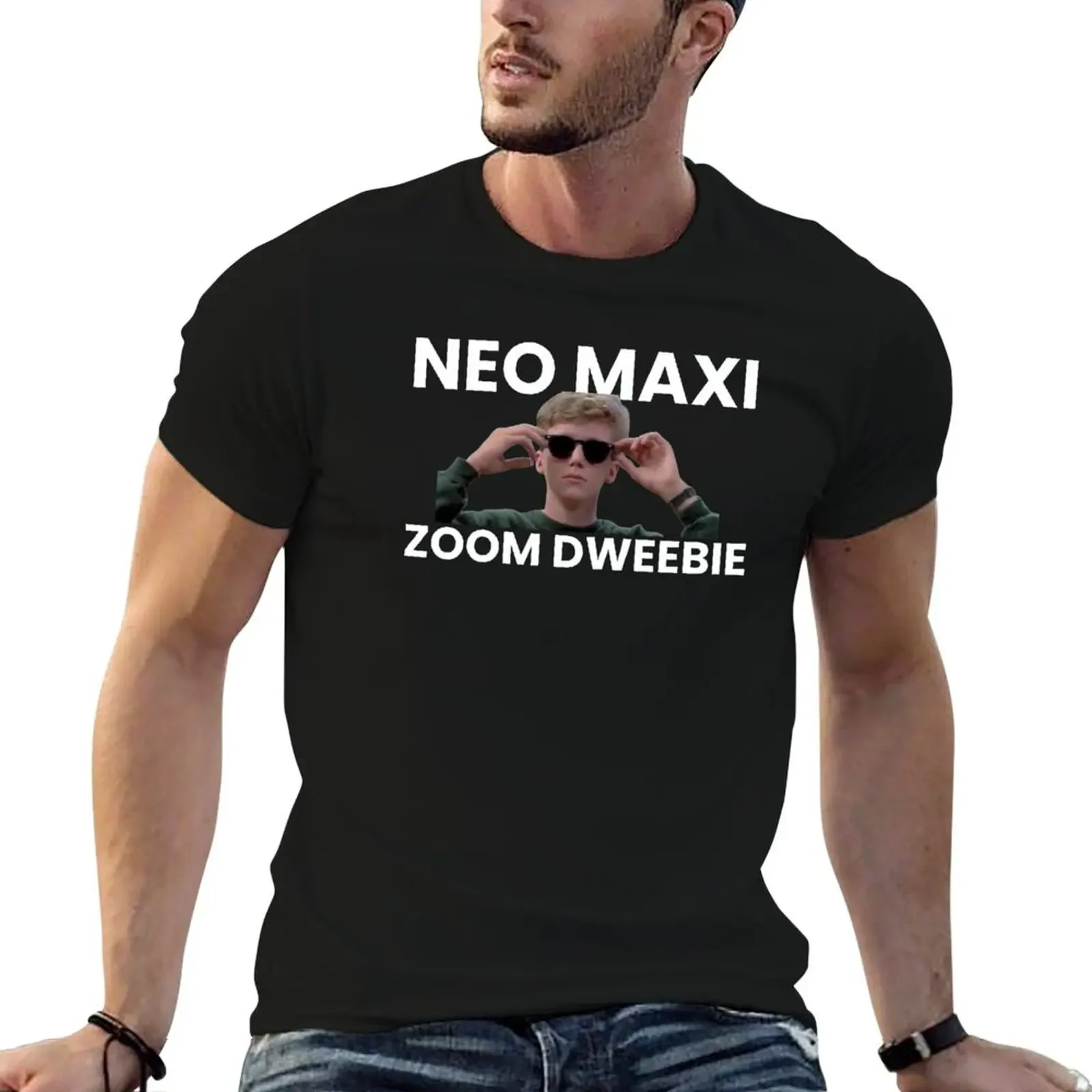 Футболка Neo Maxi Zoom Dweebie, одежда в стиле хиппи, каваи, уличная одежда, одежда в стиле аниме, мужские футболки высокого качества
