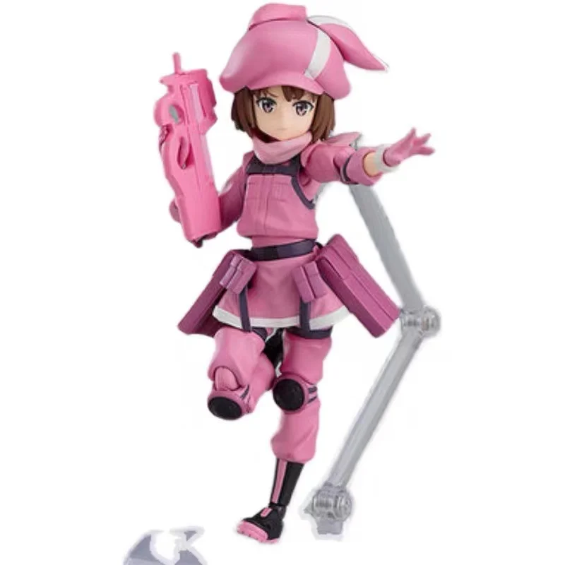 100% оригинал: Φ Gale Online LLENN figma 12 см фигура из ПВХ аниме модели игрушки Фигурки коллекционные куклы в подарок