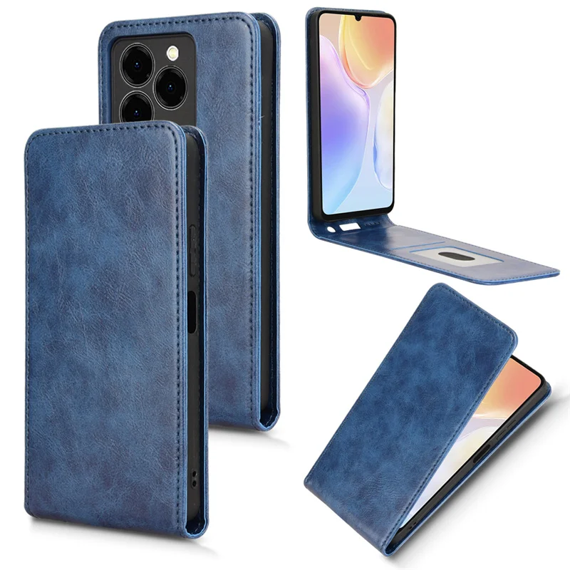 Роскошный чехол для телефона Meizu Note 21 4G, кожаный чехол с вертикальной откидной крышкой для Meizu Note 21 4G, чехол премиум-класса в стиле ретро