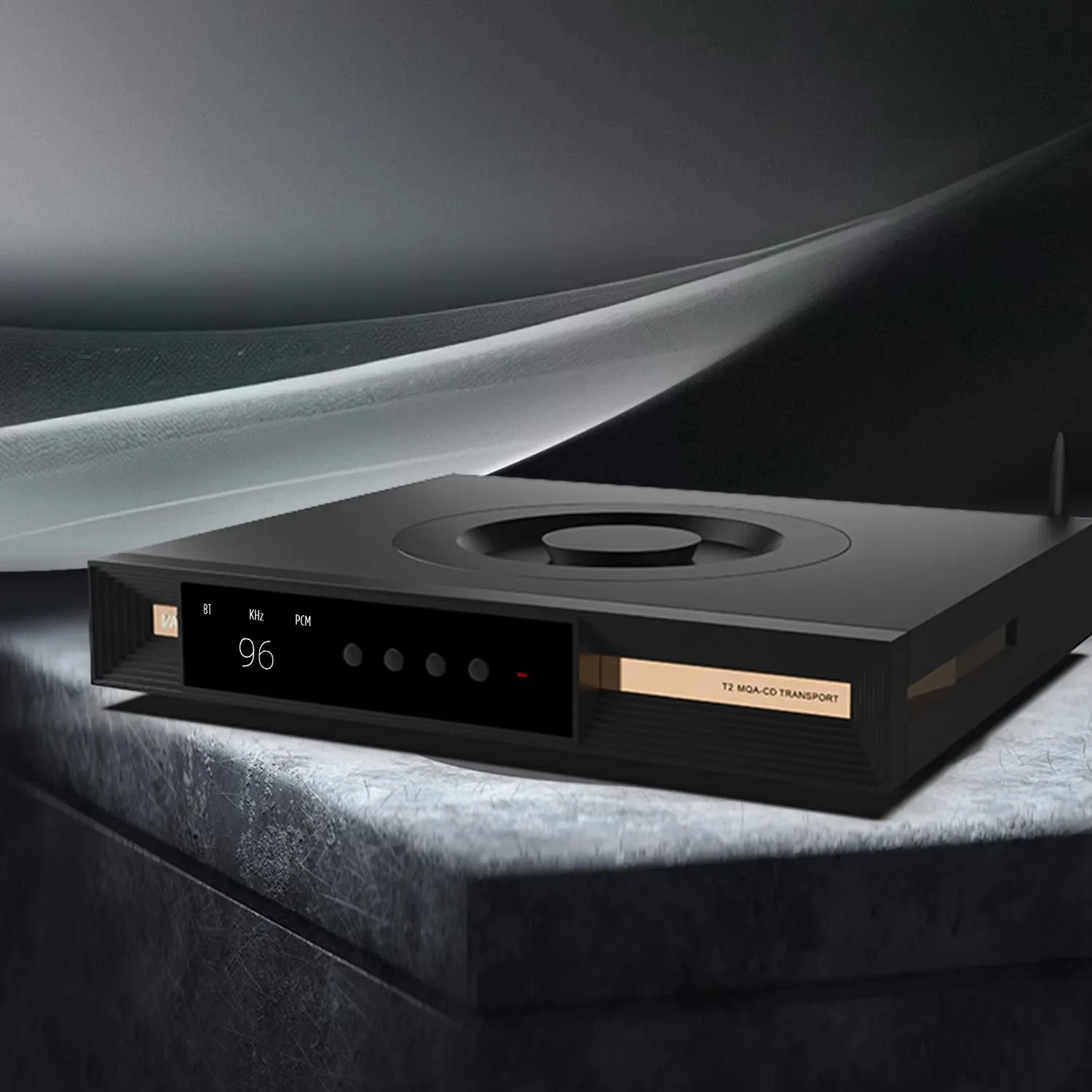 Фото SMSL VMV T2 MQA CD-плеер Цифровой проигрыватель проигрывателей Hi-End CD-программа класса Аудио поддерживает Bluetooth Высококачественная музыка без потерь №5