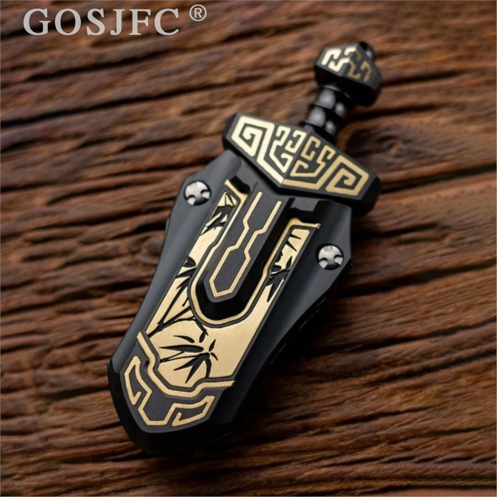 WANWU EDC Taia Sword Циркониевый Механический Магнитный Слайдер Металлические Игрушки Декомпрессия Портативные Офисные Непоседа Игрушки