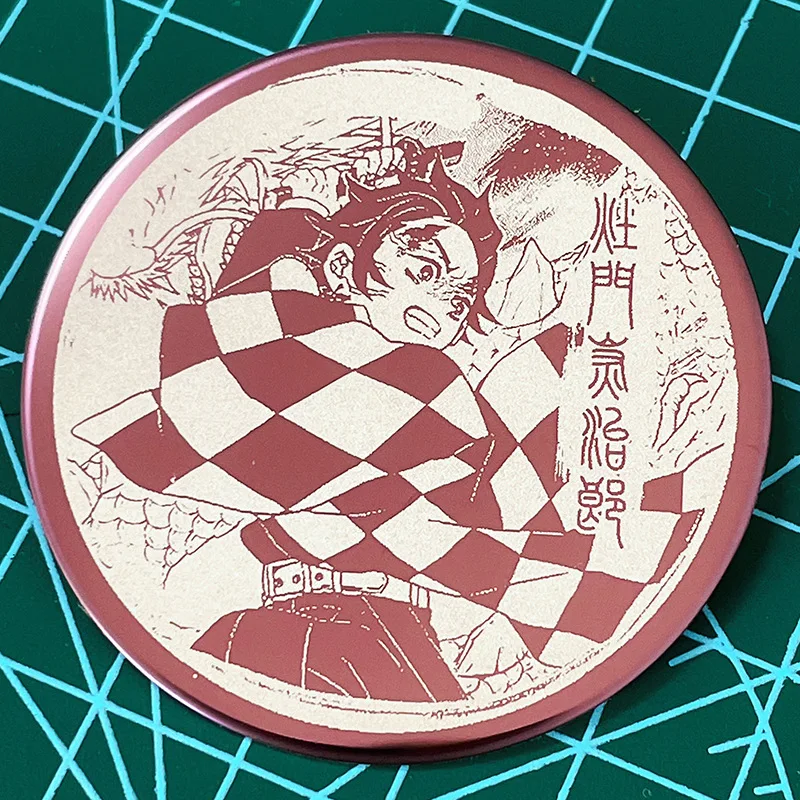 Фото Игра Demon Slayer, значок из нержавеющей стали, булавка Kamado Nezuko Tomioka Giyuu Kochou Shinobu, металлические броши для рюкзака, аксессуары №4