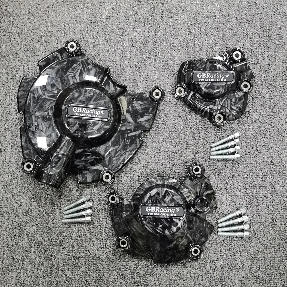 Фото Для YAMAHA MT-10 MT10 SP 2015 2016 2017 2018 2019 2020 2021 2022 2023 2024 Защитная крышка двигателя №4