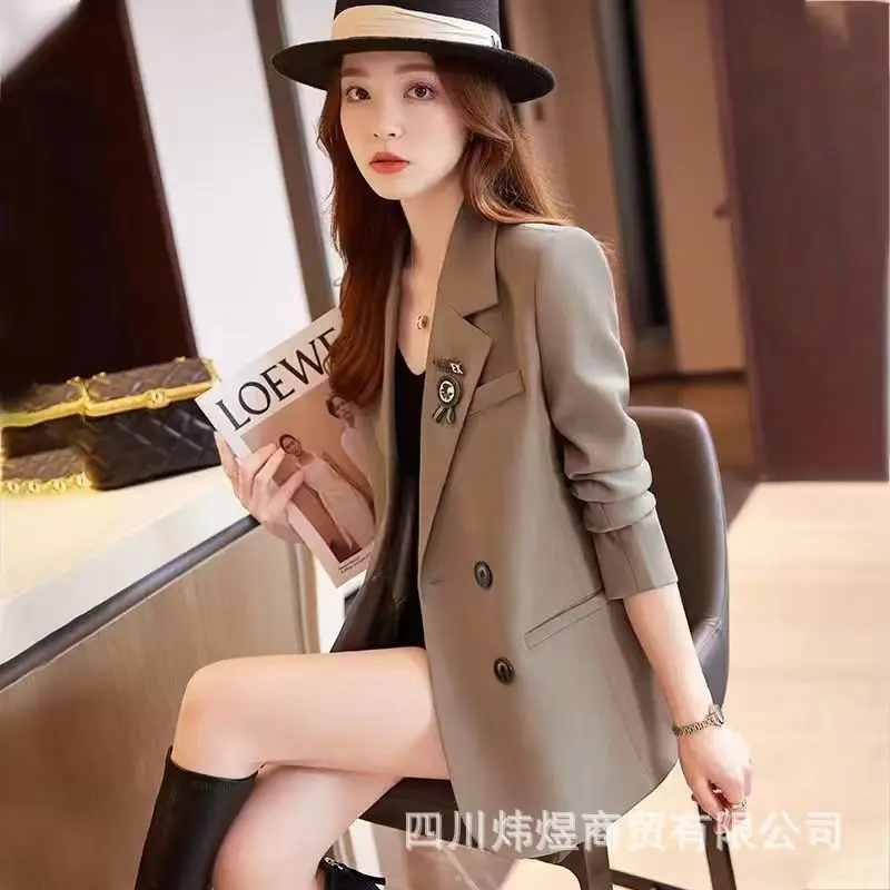 Deat Jacket Пальто Блейзер Женская одежда Новый корейский стиль Модная куртка на весну и осень, популярный повседневный топ