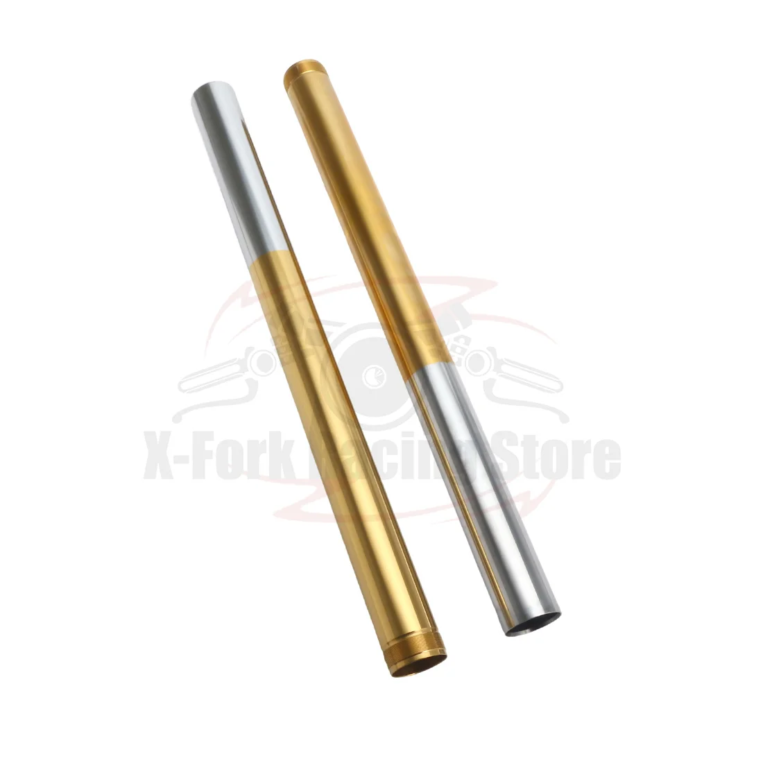 Внутренние трубки вилки передней вилки, вилочные трубки для Hypermotard OHLINS 950 SP 950 2019-2021 2020 48x615 мм, тормозная подвеска с покрытием DLC
