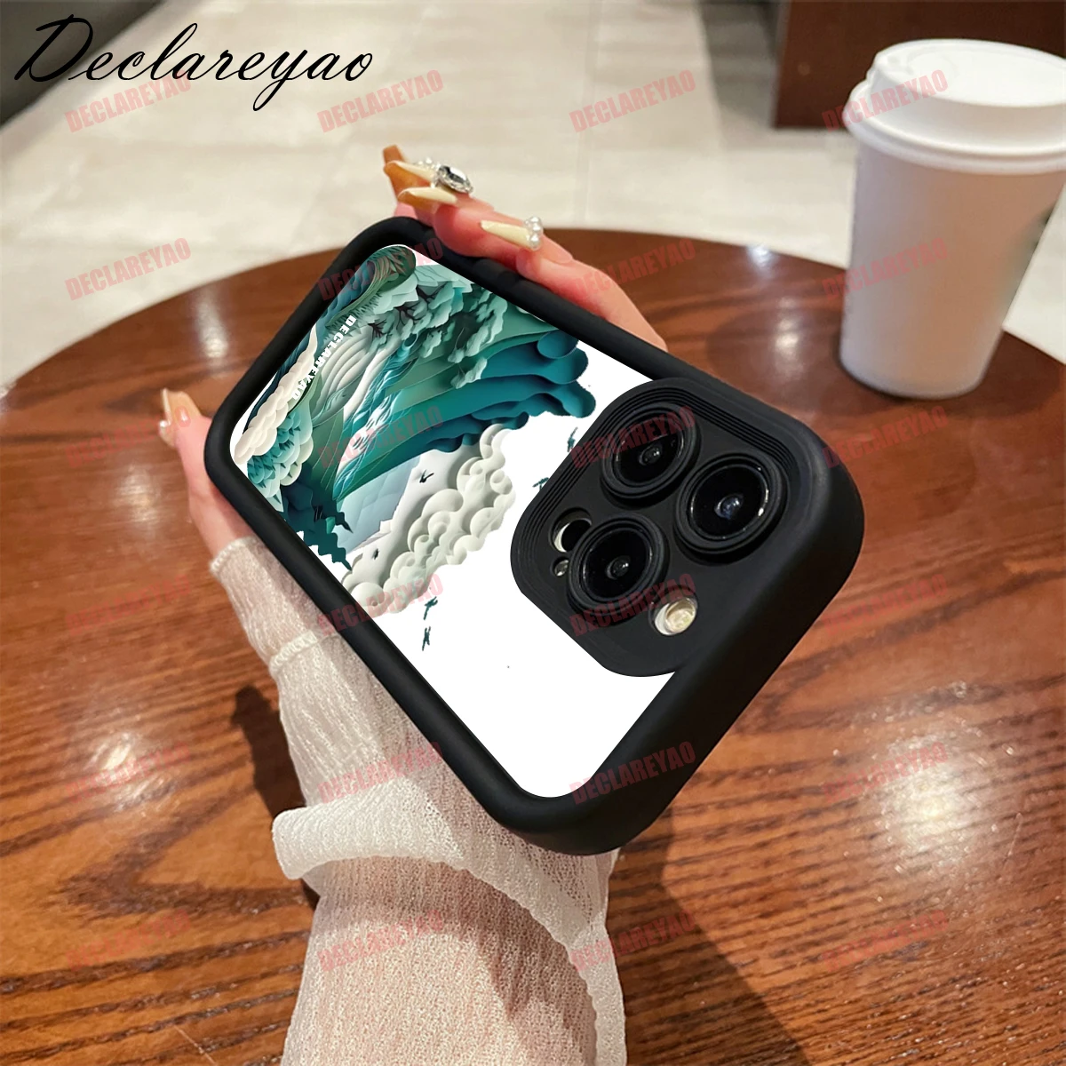 DECLAREYAO Matte Light Slim ТПУ Мягкий чехол для Realme C67 5I 5G C21Y C21 C55 C17 50A N55 N65 7i Neo C33 N5 Противоударный чехол