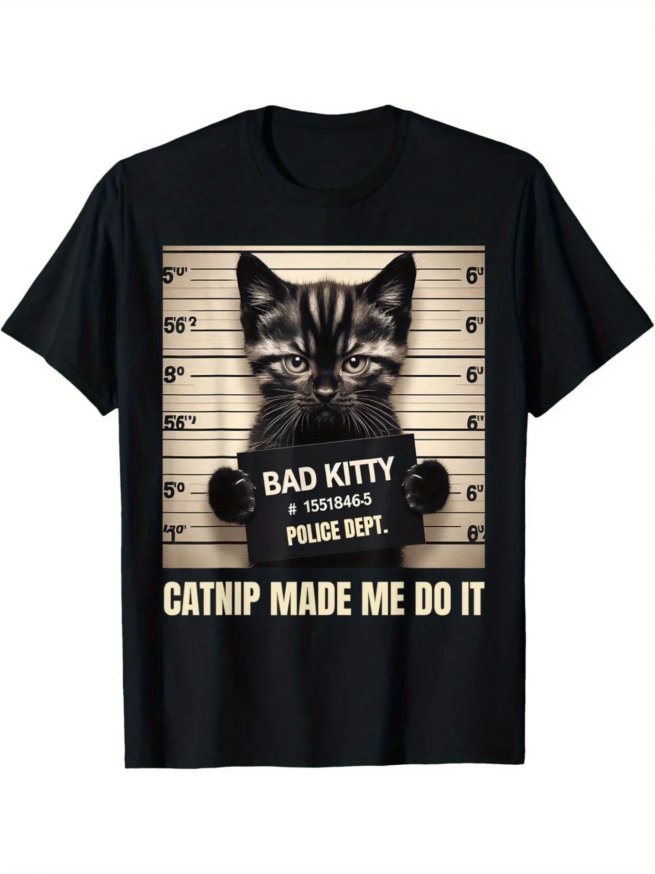 Новая модель 2025 года, футболка Naughty Jail Photo, сделанная MeItMug для мужчин и женщин, короткая футболка без секса eeve, повседневная одежда, модная одежда