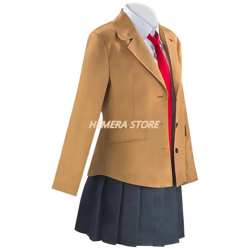 Новинка 2025 года Sakurajima Mai Rascal Does Not Dream Of Bunny Girl Senpai, аниме, карнавальный костюм, парик, школьная форма JK, Хэллоуин, Рол ❤ ❤ dd
