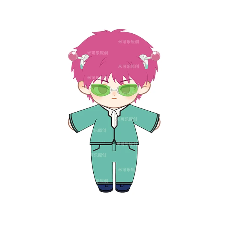 Аниме Saiki Kusuo no Ψ Nan Saiki Kusuo 20 см милые плюшевые хлопковые куклы Сделай Сам сменная одежда наряд подушка для косплея подарок (art.: 3920c28528c08) - 3920c28528c08