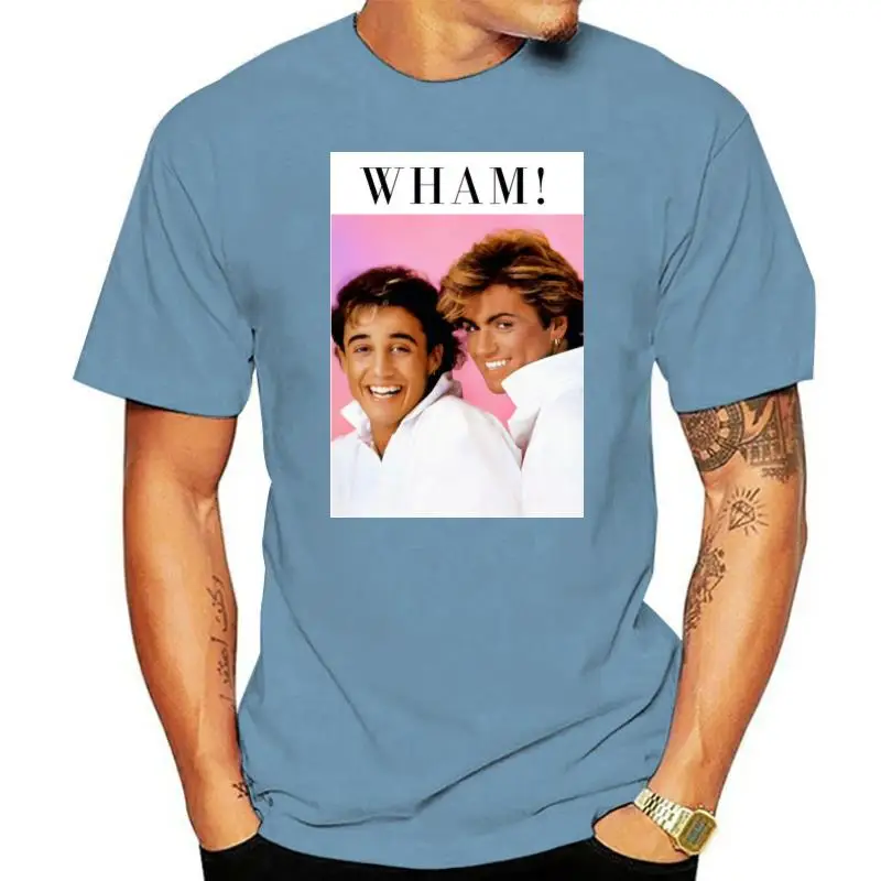 Футболка Wham George Michael Andrew Ridgeley в стиле ретро 1980-х годов, выберите жизнь, летняя футболка