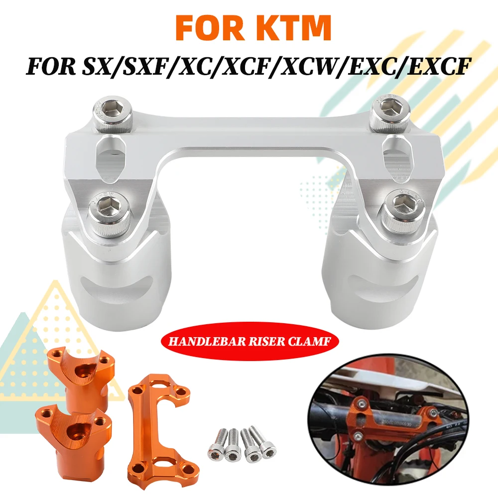 Для KTM XC SX XCF SXF EXC EXCF XCW XCWF XW-F 125-500 2023 2024, зажим для крепления на руль, увеличивающий демпфирующий стабилизатор