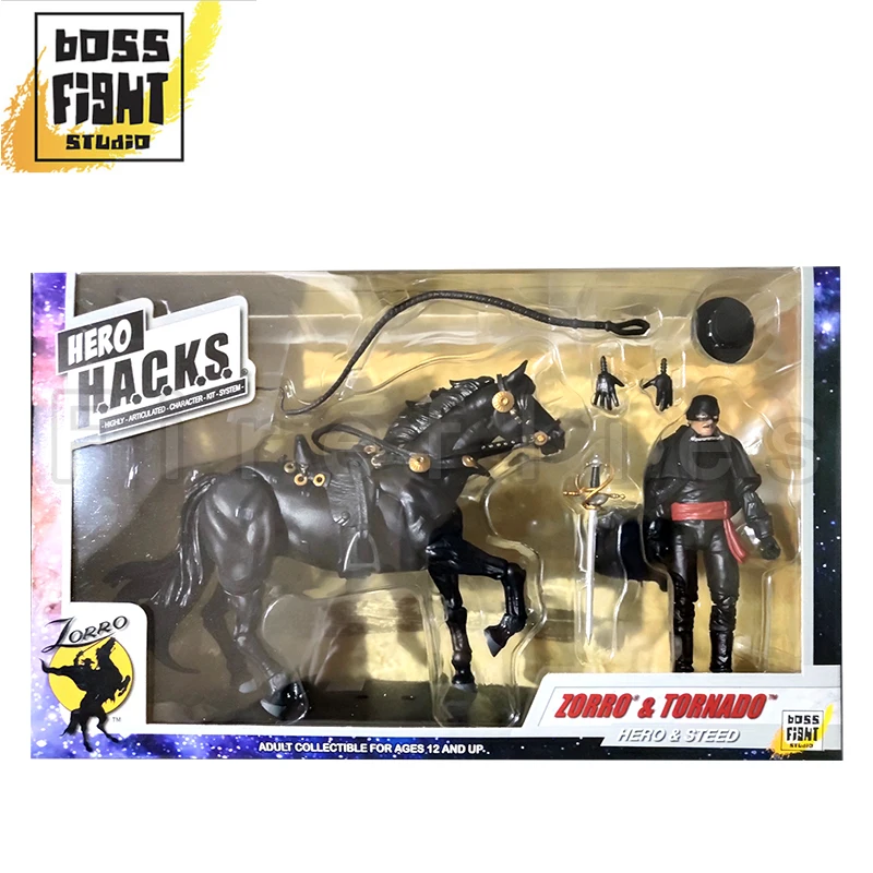 Экшн-фигурки аниме 1/18 BFS Hero H.A.C.K.S. Коллекционная Статуэтка Зорро и торнадо, фигурки, игрушки, подарки, бесплатная доставка